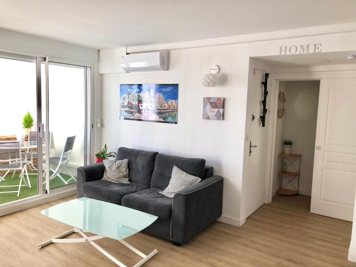 Appartement T2 De 40M2 Refait A Neuf Pour Vous ! Climatise Ла Гранде-Моте Екстериор снимка